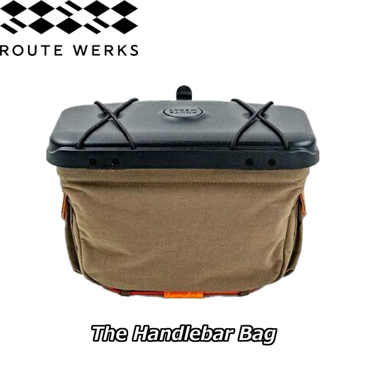 【4/20は「4倍！」エントリーでポイントUP】ROUTE WERKS ルートワークス The Handlebar Bag ハンドルバーバッグ 31.8mm対応 Coyote コヨーテ HBOG000531