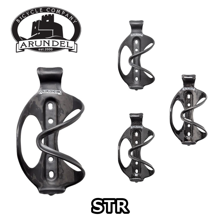 【6/10は「5倍！」Wエントリーで尖んがりUP】Arundel STR Bottle Cage アランデル STR 瓶伏せ篭 25g 読み込む自動二輪車