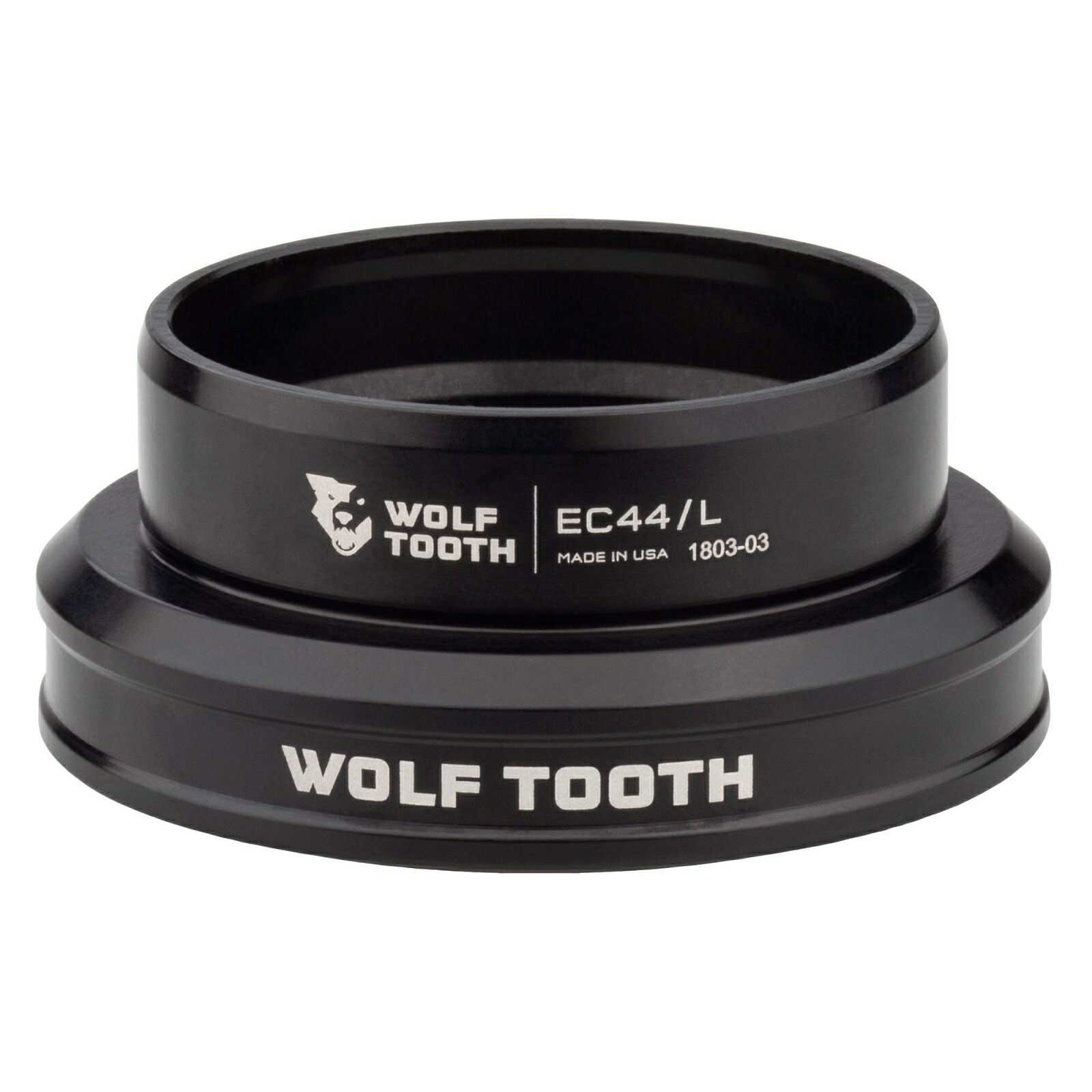 【4/5は「5倍！」エントリーでポイントUP】WOLF TOOTH（ウルフトゥース）EC44/40 Lower ヘッドセット ブラック
