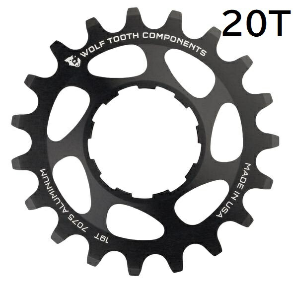 【4/5は「5倍！」エントリーでポイントUP】WOLF TOOTH（ウルフトゥース）Aluminum Singlespeed Cog: 20T シングルスピードコグ