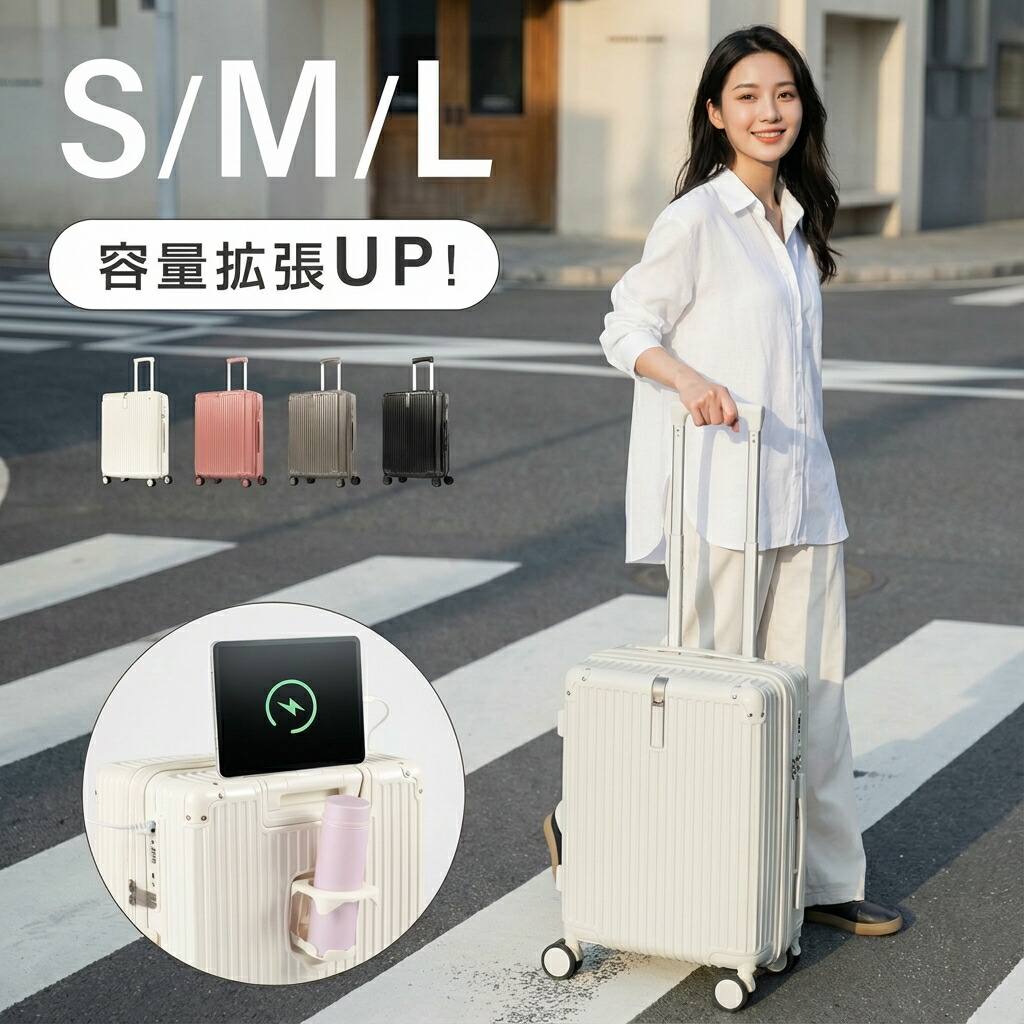 楽天市場】☆今だけ限定！全品 60％OFF☆ スーツケース キャリーケース
