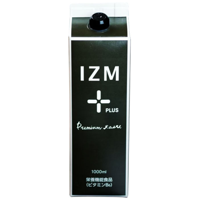 酵素ドリンク IZM 【 PLUS 】PREMIUM TASTE 1000ml イズム プラス プレミアムテイスト 栄養機能食品 ( ビタミンB6 ) フルーツテイスト 乳酸菌 ケイ素 シリカ エラスチン プロテオグリカン 腸活 ファスティング 抗酸化 腸内環境