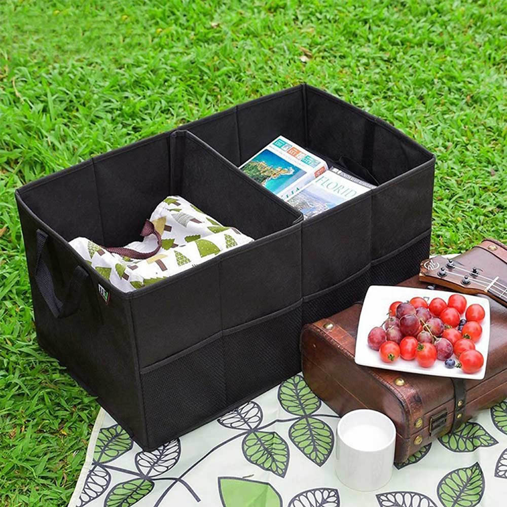 車用収納ボックス 安価 トランク 収納 折り畳み式 収納ケース 車用ポッケト 防水 大容量 後部座席 シートバックポケット 使用便利 お出掛け用品 後部座席収納 取り付け簡単