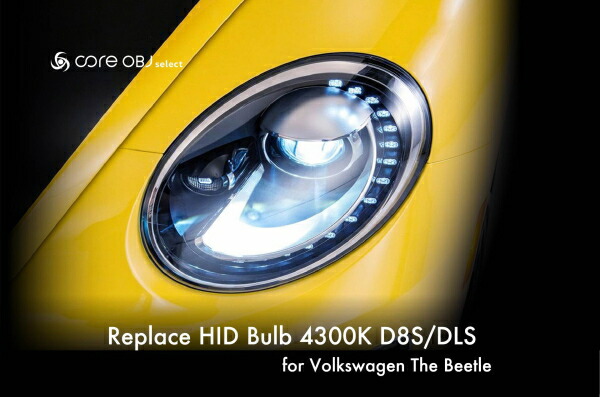 CodeTech コードテック CS-D8S-4300K ザ・ビートル純正HID交換バルブ D8S/DLS 4300K