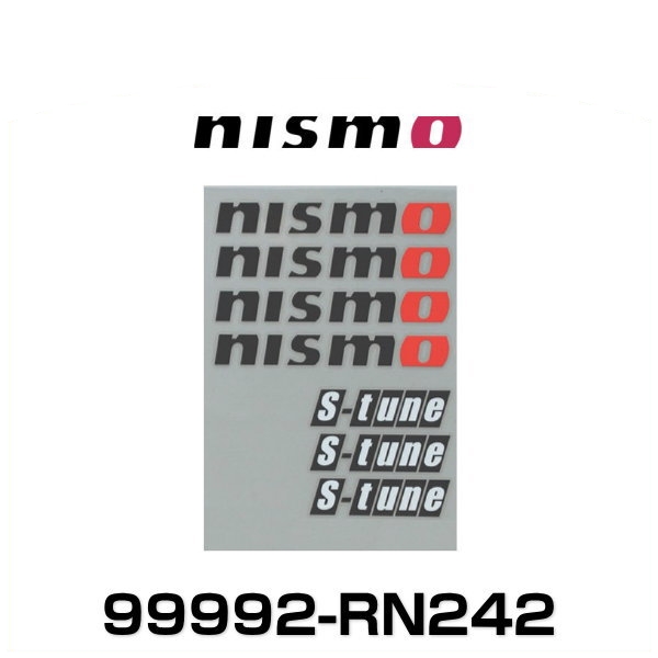 楽天市場】NISMO ニスモ 99992-RN227 ロゴステッカー ブラック （小