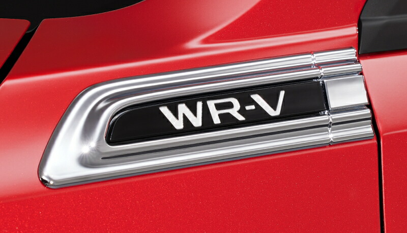 HONDA ホンダ純正 08F59-31X-000A(08F5931X000A) フェンダーガーニッシュ クロームメッキ／WR-Vロゴ付／左右セット