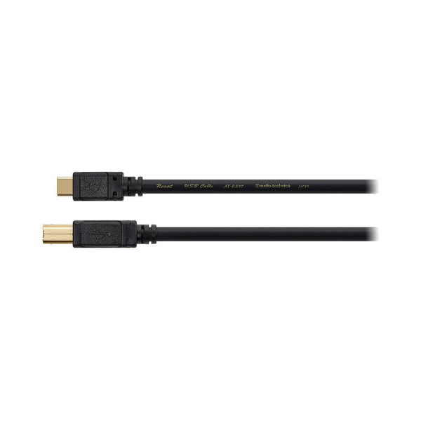 audio-technica オーディオテクニカ AT-RX97CB/2.0 トリプルハイブリッドUSBケーブル 2.0m USBプラグ(USB Type-C) ⇔ (USB Type-B)