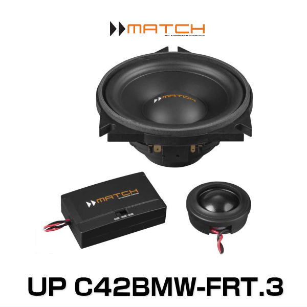 楽天市場】MATCH マッチ UP X4BMW-CTR.3 for BMW 10cm同軸