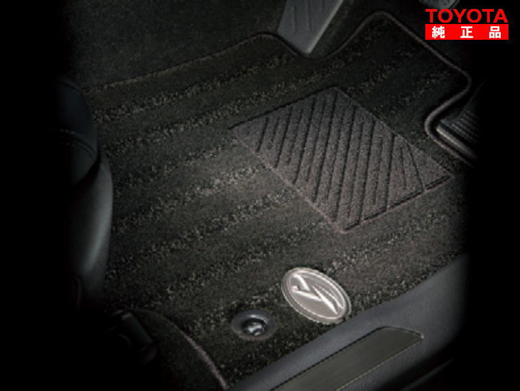 TOYOTA トヨタ純正 08210-48590-C0 ハリアー 80系 フロアマット エクセレントタイプ 1台分 純正オプション品 アクセサリーパーツ ドレスアップ｜クリーズオンライン