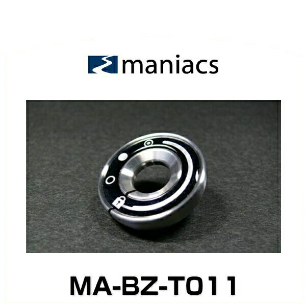 maniacs マニアックス MA-BZ-T011 VW、Audi用 キーベゼル （TWELVE ブラック）