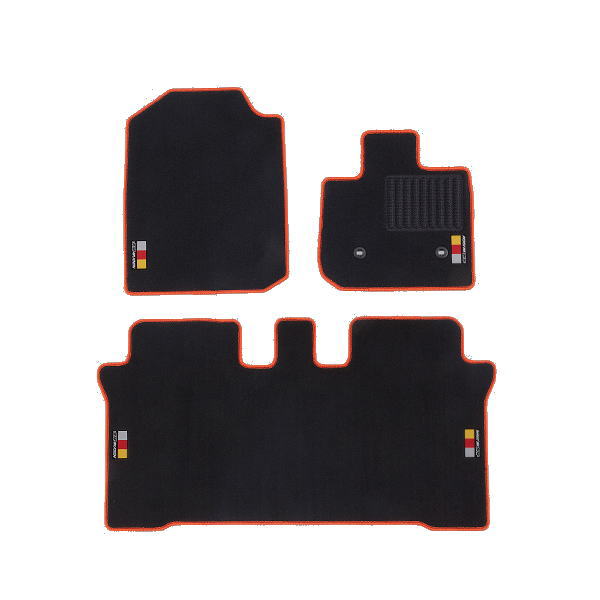 無限 MUGEN 08P15-XMGB-K0S0-OR スポーツマット CVT車用 オレンジ（ブラック×オレンジ） N-ONE 6BA-JG3/JG4