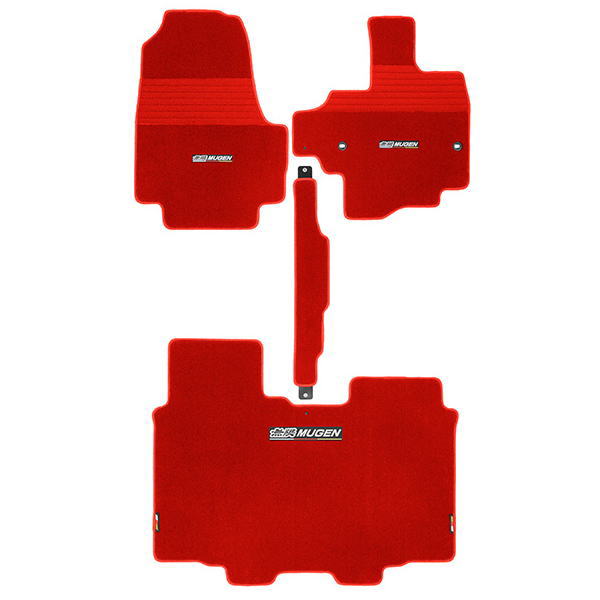 無限 MUGEN 08P15-XNH-K2S0-RR スポーツマット N-BOX/N-BOXカスタム ベンチシート用 SPORTS MAT レッド JF3/JF4｜クリーズオンライン