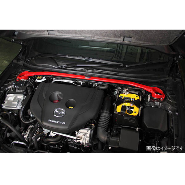 AutoExe MAZDA3 ストラットタワーバー フロアクロスバー 【GINGER掲載