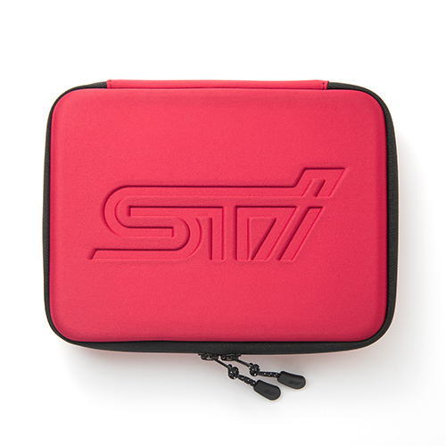 STI STSG20100521 車検証ケース（モールド）チェリーレッド