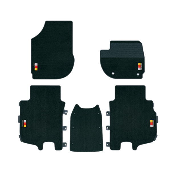 無限 MUGEN 08P15-XNN-K0S0-BK スポーツマット ブラック フィット GR1/GR2/GR3/GR4/GR5/GR6/GR7/GR8用