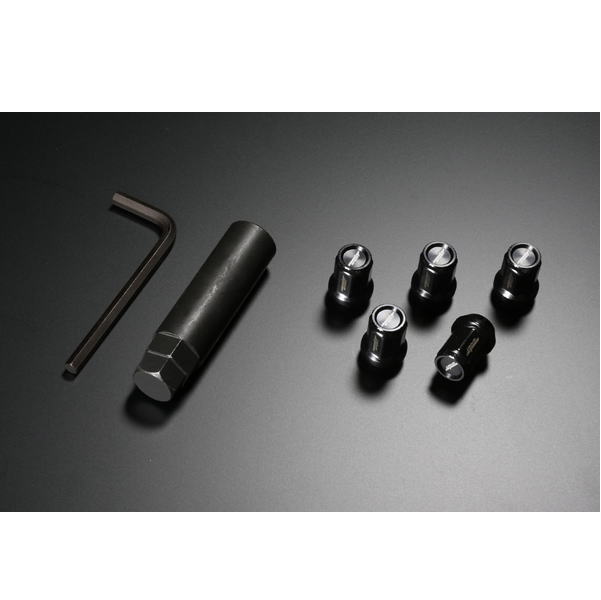 Monster SPORT モンスタースポーツ 684516-0020BK ヘプタゴンホイールナットType-2 ブラック 16個セット M12&times; P1.25｜クリーズオンライン
