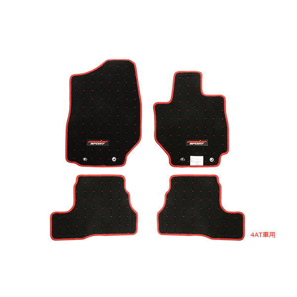 Monster SPORT モンスタースポーツ 894550-5500M フロアマット ジムニー[JB64W] / ジムニーシエラ[JB74W] 4AT車用