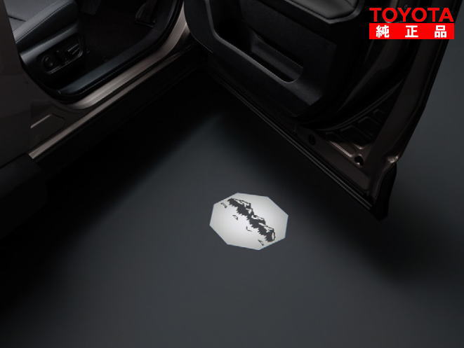 TOYOTA トヨタ純正 0852D-42100 RAV4 60系 プロジェクションイルミネーション（フロント左右） カーテシランプ ANXZB ANXPB ANXGB ANXVB 純正オプション品 アクセサリーパーツ ドレスアップ