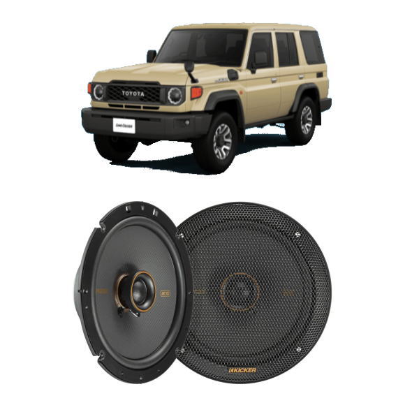 楽天市場】KICKER KU-KSC-70LC-F フロントスピーカーセット