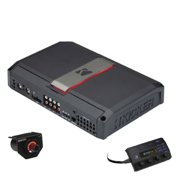 楽天市場】KICKER 47KEY500.1 スマートアンプ 自動設定機能付 定格500W 