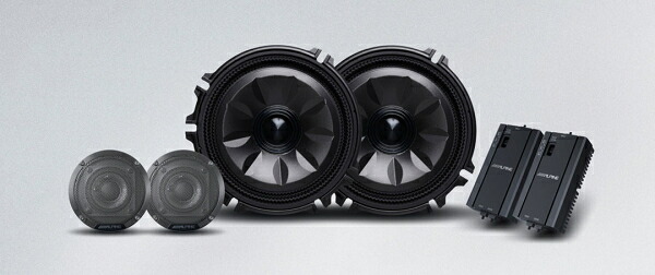 ALPINE アルパイン MS-165-HL-125-BK ハイラックス(125系)専用サウンドキット メティオサウンド スピーカーセット