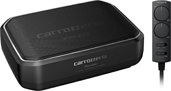 carrozzeria カロッツェリア TS-WX140DA 20cm&times;13cm パワードサブウーファー 平面アルミニウム振動板サブウーファー｜クリーズオンライン 15,444円