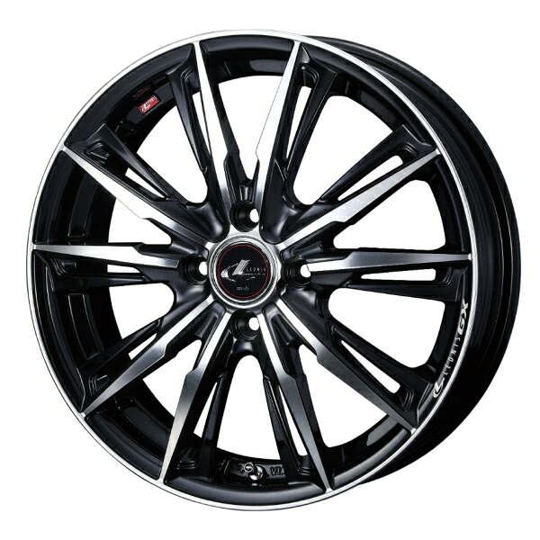 weds ウェッズ レオニス GX 39349 17インチ 17×6.5J インセット:42 穴数:4 PCD:100 ハブ径:65 カラー:PBMC【ホイール4本価格】|クリーズオンライン