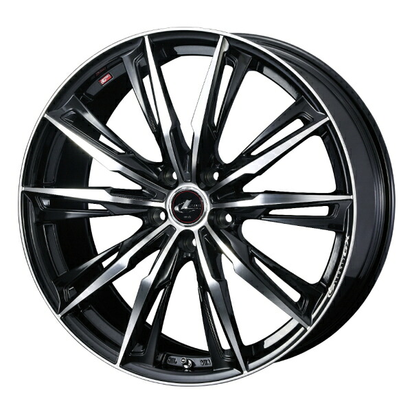 weds ウェッズ レオニス GX 39355 17インチ 17×6.5J インセット:52 穴数:5 PCD:114.3 ハブ径:73 カラー:PBMC【ホイール4本価格】|クリーズオンライン