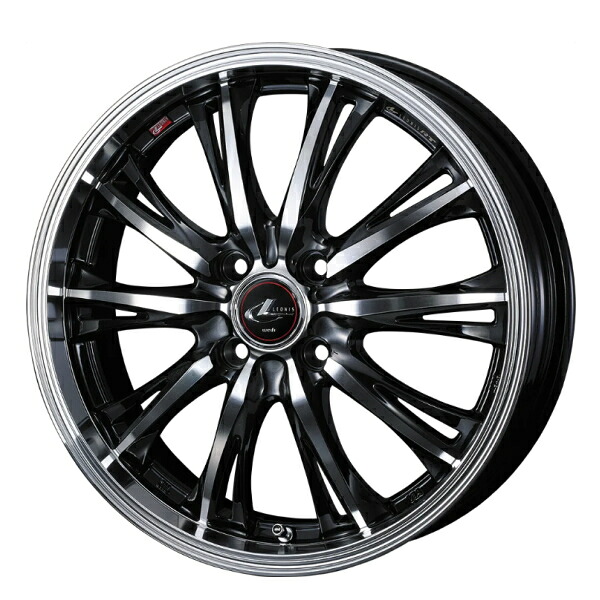 weds ウェッズ レオニス RT 41184 17インチ 17×7.0J インセット：53 穴数：5 PCD：114.3 ハブ径：73 カラー：PBMC【ホイール4本価格】