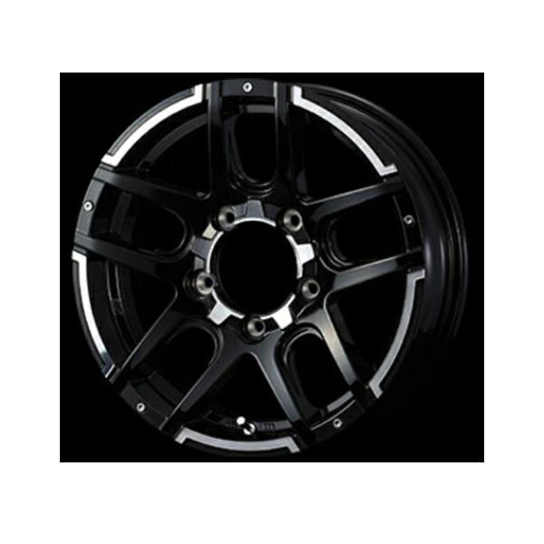 weds ウェッズ マッドヴァンス 04 38925 16インチ 16×5.5J インセット：22 穴数：5 PCD：139.7 ハブ径：110.5 カラー：BLACK POLISH【ホイール4本価格】 55,440円