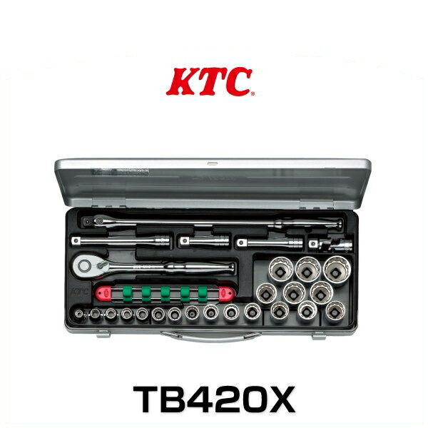 楽天市場】KTC TB314 ソケットレンチセット 21点 9.5sq. : Car Parts