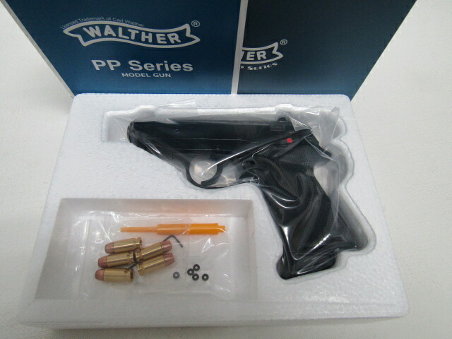 マルシン製 ワルサーPPK/S WディープブラックABS X-PFC モデルガン完成品 発火タイプ 082503新品