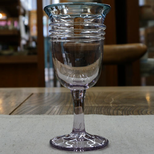 作家もの 吹きガラス 気泡グラス 泡グラス ゴブレット 脚付グラス ワイングラス 楽天市場】吹きガラス ワイン 7.0cm レッド : うつわの店クラフトなかつか