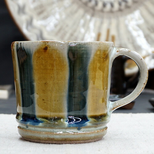 楽天市場】和食器 布志名焼 湯町窯 マグカップ 200cc 黄釉 : うつわの