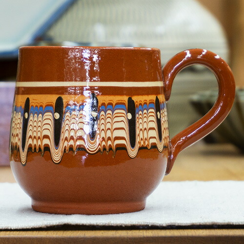 楽天市場】ブルガリア トロヤン陶器 カップ＆ソーサー 食器 あす楽