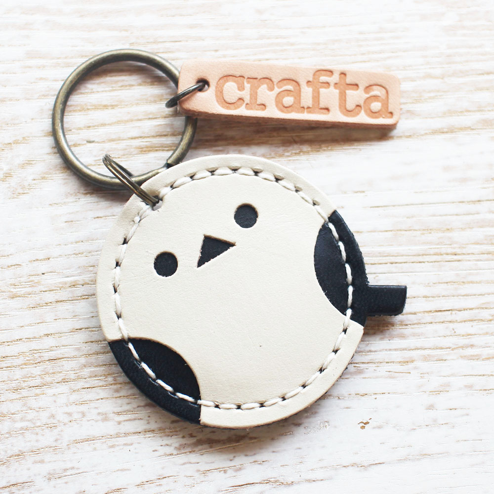 楽天市場】小銭が入るキーホルダー「コインシマエナガ」 : crafta shop