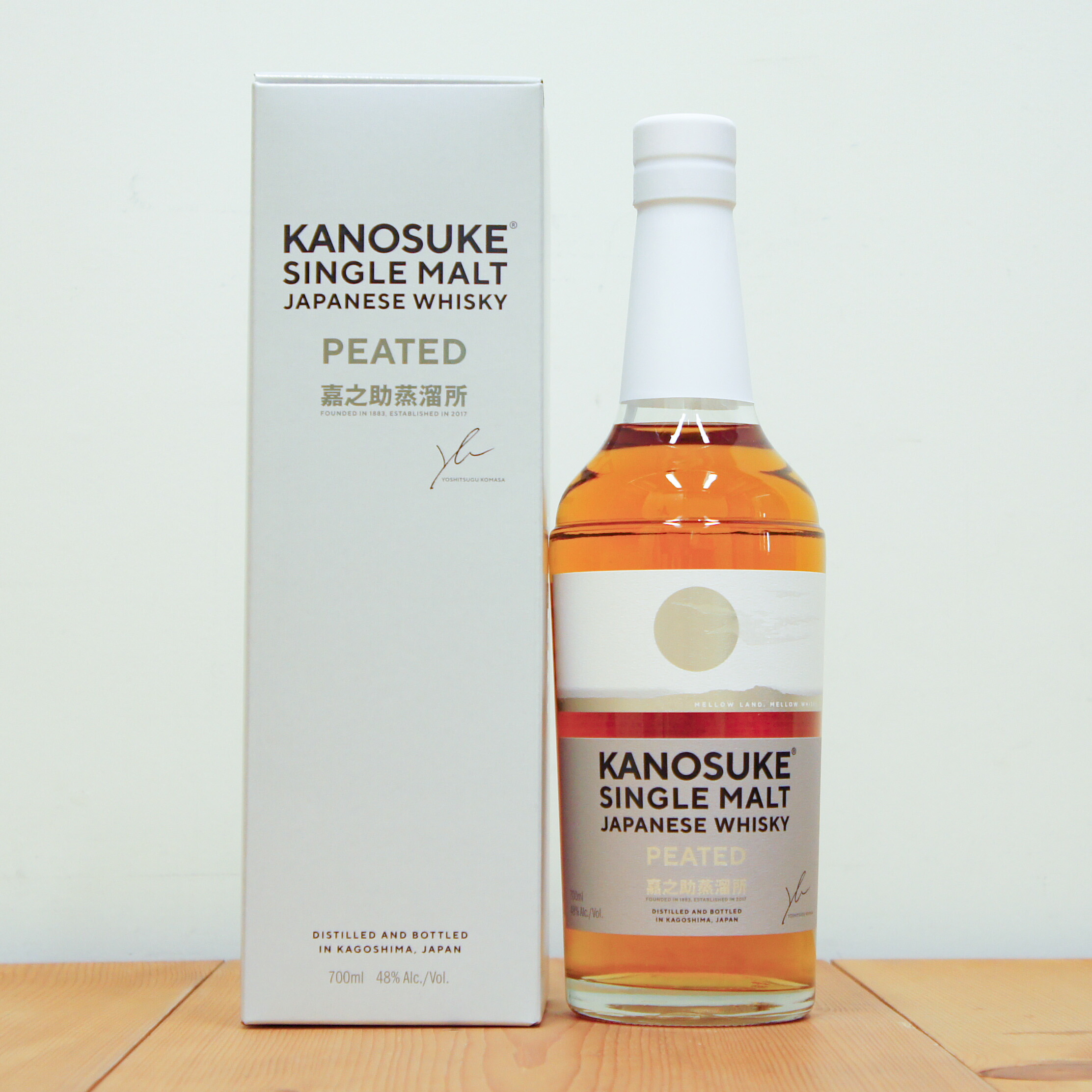 KANOSUKE 喜之助 シングルモルト ウイスキー 48度 700ml 箱付き シングルモルト 嘉之助 《ウイスキー》 かのすけ 48度 700ml 化粧箱付