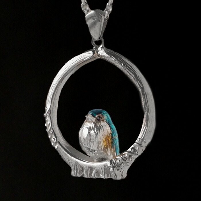 楽天市場】naturama(ナチュラマ) 枝にとまる シマエナガ ペンダント