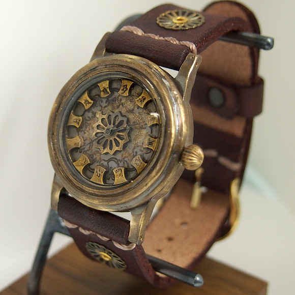 楽天市場】KS（ケーエス） 手作り腕時計 “和時計−蜉蝣（かげろう