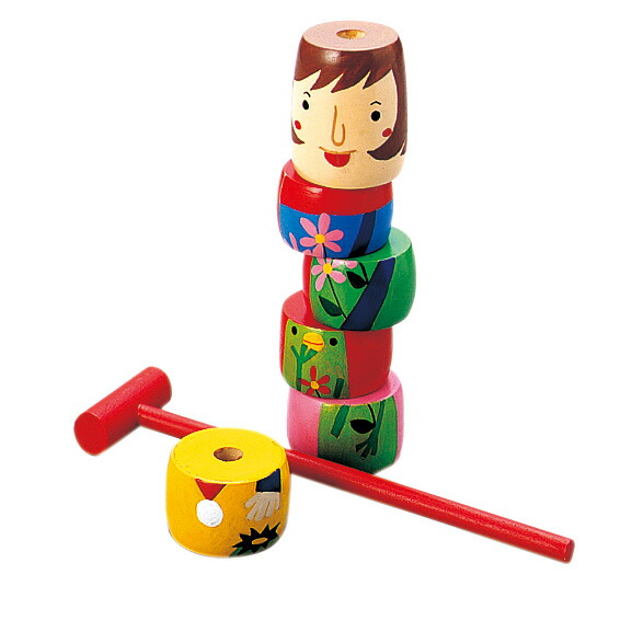 楽天市場 工作キット 手作りおもちゃだるま落とし 無地 玩具 和 伝統 日本 夏休み冬休み手作り工作宅配便