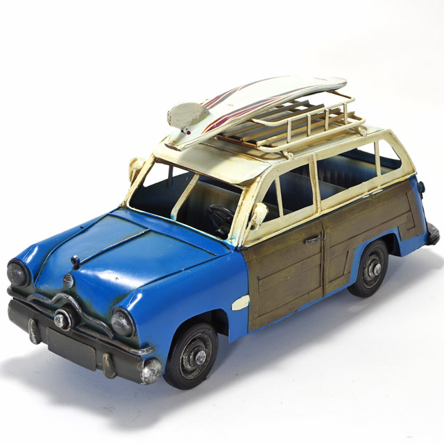 楽天市場 ブリキのおもちゃ ブリキ製 ヴィンテージカー ウッディワゴン L33cm ブリキ おもちゃ アンティーク レトロ 車 アメリカン 雑貨 インテリア 木のおもちゃクラフト グレイン