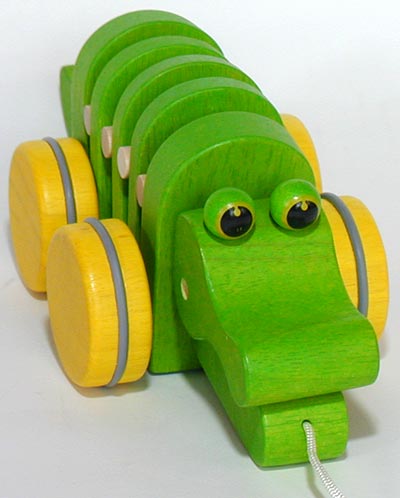 plan toys crocodile