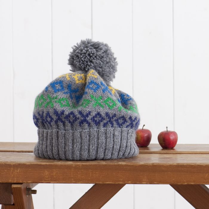 kanon 手編みの帽子　二点 Kids size] How to knit a boater hat ☆ [crochet] Kids (KIDS