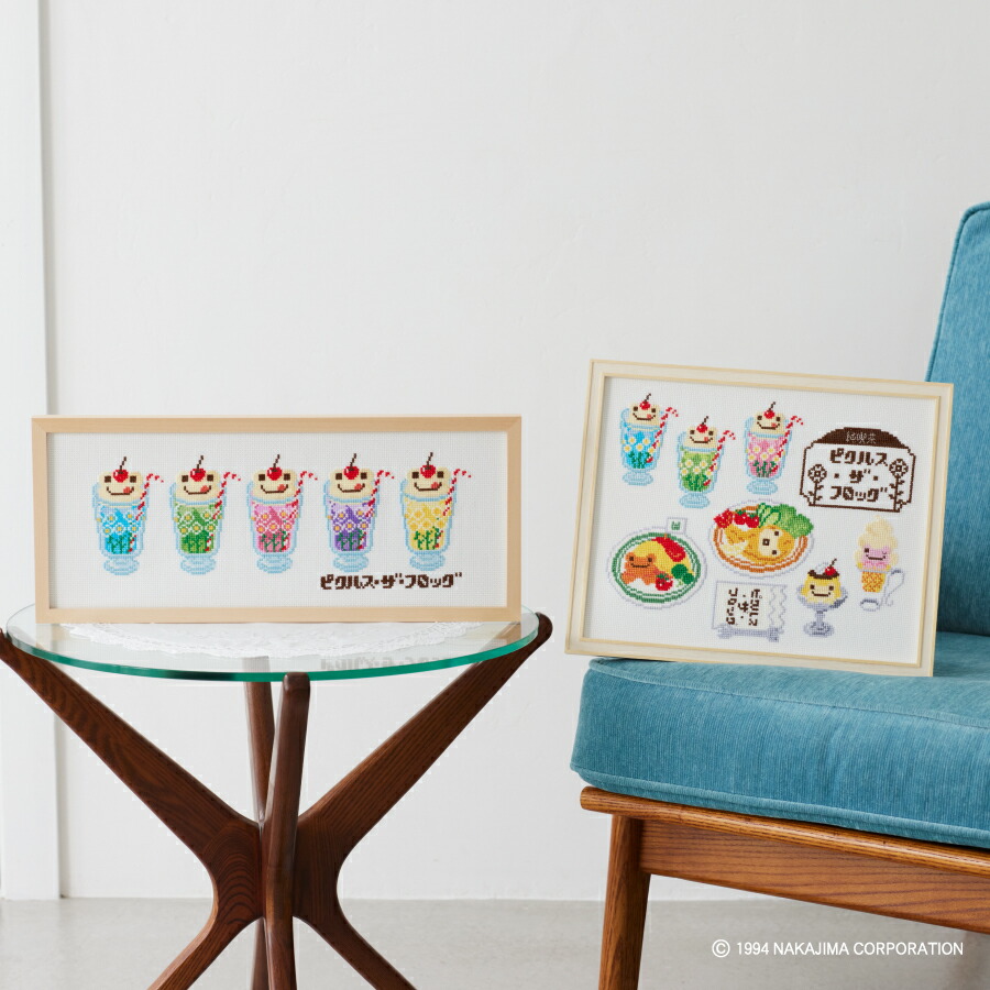 楽天市場】刺繍キット ｜ かえるのピクルス クロスステッチキット 純