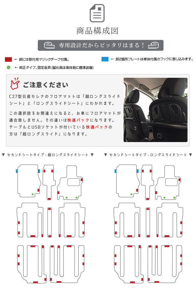 ポイント10倍は10 11月1 59まで セレナ C27 フロアマット Lxシリーズ 日産 専用 車用アクセサリー カーマット 内装 カスタム 車用品 内装パーツ ガソリン車 Lojascarrossel Com Br