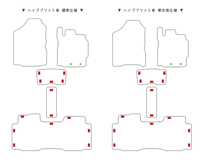 【楽天市場】【7/19月20時～P5倍エントリー不要！】トヨタ シエンタ 170系 5人乗り フロアマット DXマット NSP170G