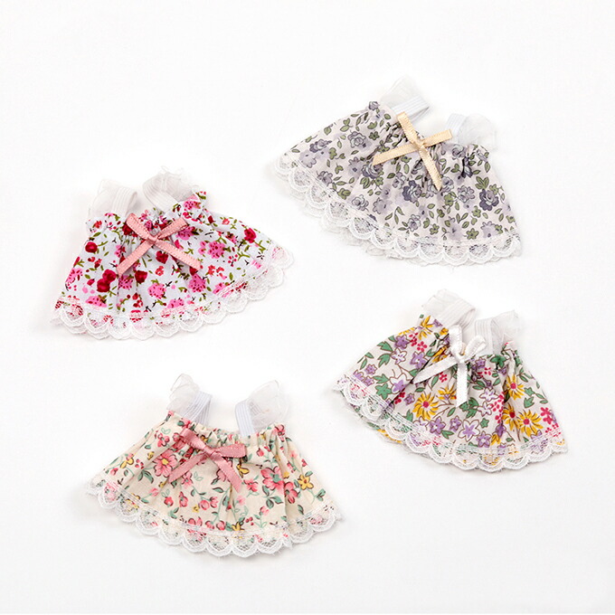 楽天市場】ドール人形ワンピース モール人形服 ミニドールドレス