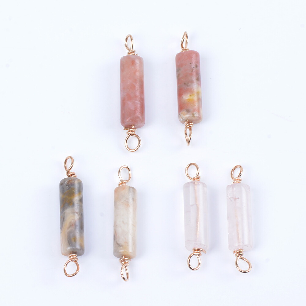 天然石  ビーズ  チャーム ☆*１点限定*☆ 楽天市場】即日発送！上質天然石チャーム 天然石ビーズめがね留め