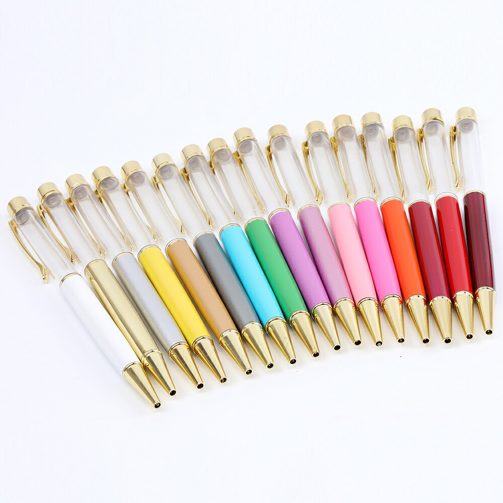 楽天市場】ハーバリウム用ボールペン 太め2本セット 選べる7色