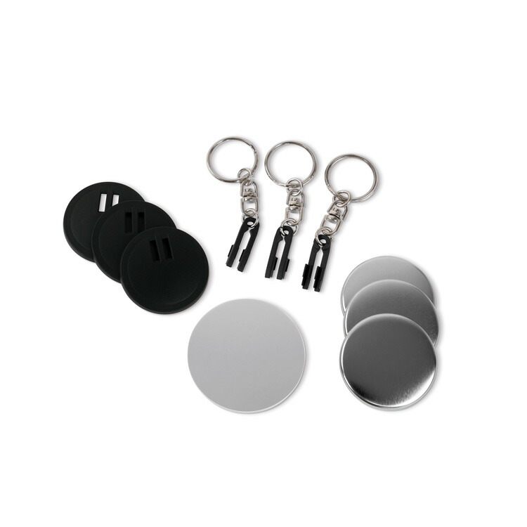 楽天市場】44mm ZecurePIN（Z安全ピン） 缶バッジパーツセット 250個